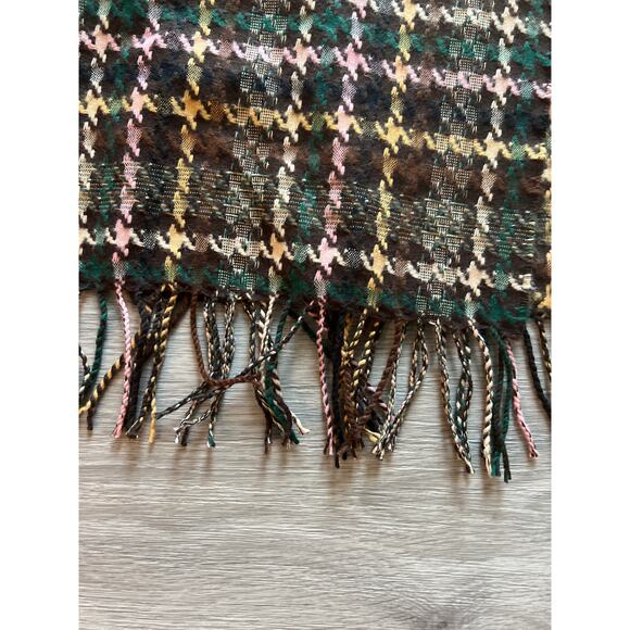 Scottish plaid scarf 100% cashmere - Picture 2 of 3